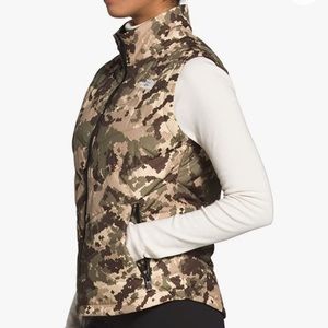 The North Face Tamburello Vest | 2 Vest | Large | Camouflage | Camo | Women NWT